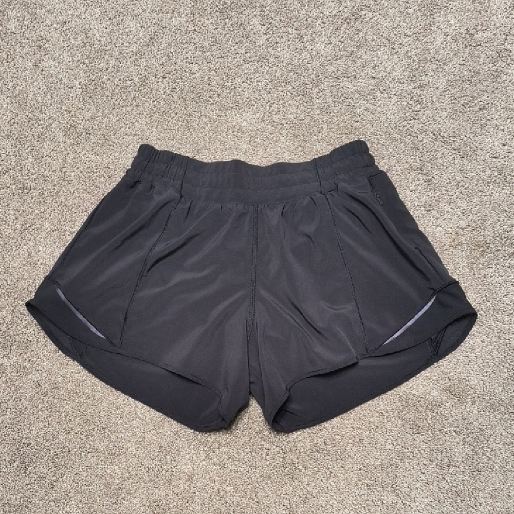 lululemon athletica Hottie Hot Black Athletic Shorts
